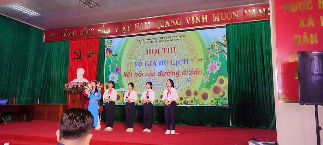 🎊🎊🎊Chúc mừng các em HS trường THCS Kim An đã hoàn thành xuất sắc các phần thi trong hội thi "Sứ giả du lịch" và đạt giải Ba chung cuộc🎊🎊🎊